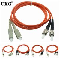 10000M Multimode Core Fiber Jumper Dual LC SC FC To Double LC FC ST SC Fiber Patch Cord Jumper Cable 3MM Duplex Multi Mode Optic