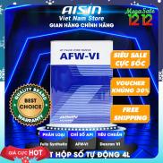 Nhớt Hộp Số Tự Động AISIN ATFDVI4S AFW-VI Dexron VI 4L