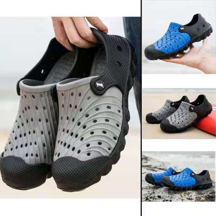 2023 CROCS MEN'S SANDALS SUMMER BEACH SHOES Lazada PH