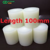 Good Quality 100mm Length Big Diameter PA6 Nylon Rods Sticks Cylinder Polyamide Rod Stick Bar 20-100mm Outer Diameter White