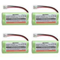 Batmax ชุดถ่าน NIMH 2.4V 800Mah สำหรับ BT166342 Vtech BT183342 BT283342 TL90070แบตเตอรี่2.4V