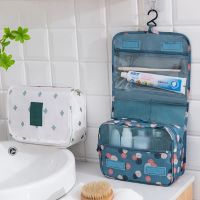 3pcs Nylon Hook Cosmetic Bag Women Makeup Bag High Capacity Toiletries Storage Pouch Travel Organizer Waterproof Beauty Bags