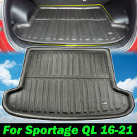 Black For KIA Sportage QL MK4 2016 -  Rear Boot Tray Liner Cargo Trunk Floor Mat Anti-slip Carpet  2019 2018 2017