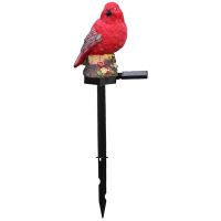 Outdoor Solar Resin Bird LED Ground Plug Light Garden Lawn Solar Lamp Garden Light Landscape Light