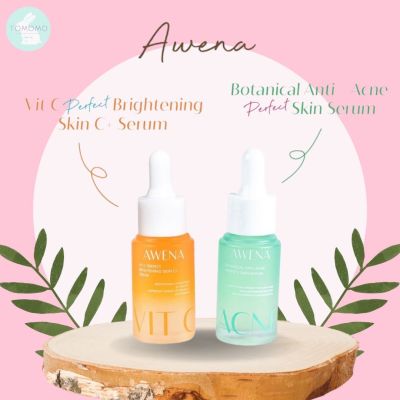 [สินค้าพร้อมส่ง🚨] 𝐀𝐰𝐞𝐧𝐚 : 𝐕𝐈𝐓 𝐂 𝐒𝐞𝐫𝐮𝐦 &amp; 𝐀𝐧𝐭𝐢-𝐀𝐜𝐧𝐞 𝐒𝐞𝐫𝐮𝐦 𝐒𝐞𝐭 คู่หูเซรั่ม หน้าใส ไร้สิว