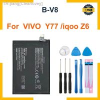 B-V8 Battery For VIVO Y77 / IQOO Z6 Repair Part Original Capacity Phone Batteries Bateria new brend Clearlovey