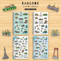 สมุดโน้ต A5 สันห่วง Bangkok City of Angels