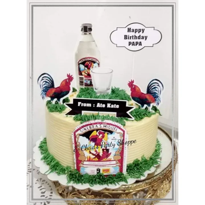 Gin And Rooster Theme Cake Topper Set Lazada Ph Gin And Rooster Theme Cake Topper Set Lazada Ph