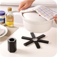 Non-slip Folding Dining Table Mat Heat Resistant Cushion Pad Trivet Pan Placemat Kitchen Bowl Pot Pad Holder Coaster