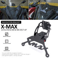 ใหม่ X-MAX GPS Mount cket Fit สำหรับ XMAX125อากาศ XMAX250 XMAX300 XMAX400รถจักรยานยนต์ GPS naviga. กรอบยึดศัพท์