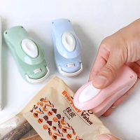 【cw】 Nordic Style Mini Portable Sealing Machine Small Household Snack Sealing Clip Hot Sealing Machine Plastic-Envelop Machine Fantastically Sealed Product