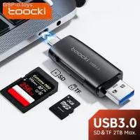 ✿☍Toocki-USB 3.0 E C Para Leitor De Cartão SD Adaptador PC Acessórios แล็ปท็อป Memória Inteligente