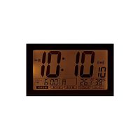 Rhythm (RHYTHM) Snoopy Alarm Clock, electric wave clock, with thermometer and hygrometer R126, white 108X81X46mm 8RZ126RH03TH