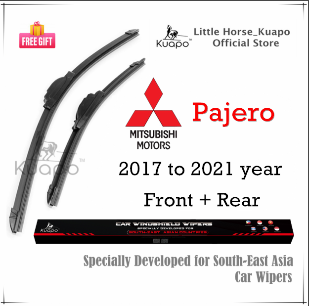 kuapo-ใบปัดน้ำฝน-มิตซูบิซิ-ปาเจโร่-mitsubishi-pajero-2017-ถึง-2021-ปี-ที่ปัดน้ำฝน-กระจก-ด้านหน้า-ด้านหลั-รถยนต์-มิตซูบิซิปาเจโร่