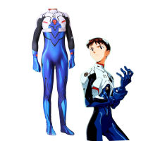 อะนิเมะ Plugsuit คอสเพลย์เครื่องแต่งกาย Ikari Shinji Zentai บอดี้สูท Jumpsuits