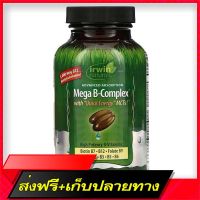 Fast and Free Shipping Irwin Naturals, Mega B Complex, with Quick Energy MCT’S, 60 Liquid Soft-GELS Ship from Bangkok