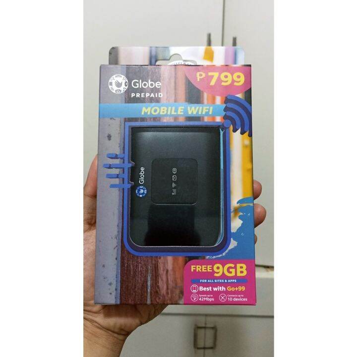 Globe Pocket WIFI Brandnew w/ Free 9GB Data Up to 48 Hours Battery life