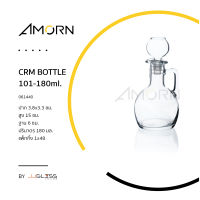 AMORN - CRM BOTTLE 101-180ml. - ขวดแก้วฝาจุกสูญญากาศ ขวดเหล้า ขวดน้ำหอม ขวดหูหิ้ว ขนาด 180 มล.