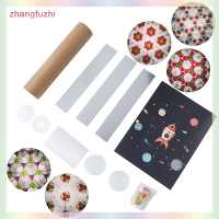 zhangfuzhi DIY หมุนลานตาชุดมายากลวิทยาศาสตร์การศึกษาเด็กของเล่นหัตถกรรม