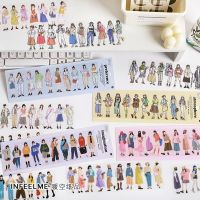3 Sheets People Stickers Journal Stickers Fashion Girls Stickers For Scrapbooking Journal Planner Decoration Stickers Labels