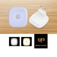 【CC】 Night With Plug Sensor Lamp wall lights for home Childrens  Bedside Hallway Pathway
