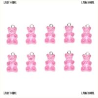 ladyhome จี้สร้อยคอ สำหรับเครื่องประดับ พวงกุญแจ DIY 10 ชิ้นชุด