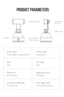 360หมุนติดตามใบหน้า S Elfie ติดขาตั้งกล้องวัตถุติดตามผู้ถือกล้อง G Imbal สำหรับภาพ Vlog บันทึกวิดีโอสดหุ่นยนต์