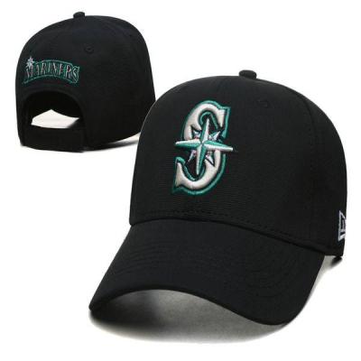 Seattle Mariners peaked cap Seattle Mariners baseball cap mens foreign trade hip-hop flat brim trendy hat