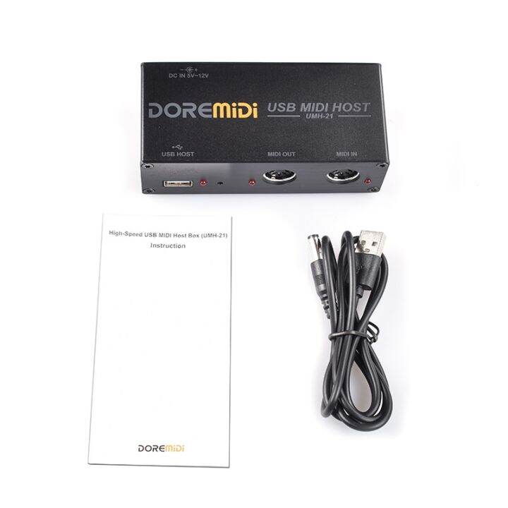 Doremidi HighSpeed USB MIDI Host Box MIDI Host USB To MIDI Converter