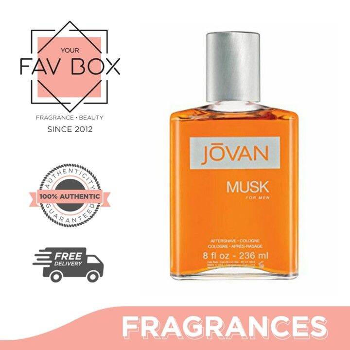 YOUR FAV BOX Jovan Musk After Shave Cologne 236ml For Men Lazada PH