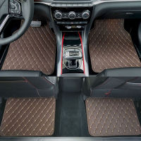 WLMWL General leather car mat for Fiat all medels 500 500L 2007-2014 punto vo Viaggio Freemoauto auto accessories