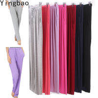 1pcs bamboo fibre Sleeping Pants Cotton Loose Slack Night Sport Elastic Waist Cheap Straight Ladies Homewear Pant