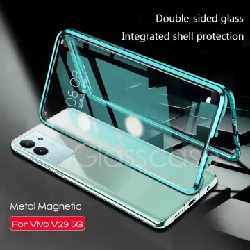 Metal Frame 360 Full Protection Case For Vivo V29 5G V27 Pro V27E V25 V23  Magnetic