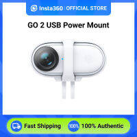 Insta360 GO 2 USB Power Mount-Mount GO 2แนวนอน,เหมาะสำหรับโดรน FPV หรือหมวกกันน็อกจักรยาน