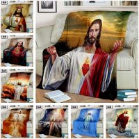 Virgin Jesus Christian Church Blanket Sofa Office Nap Children Air Conditioning Flannel Soft Keep Warm Can Be Customized 1