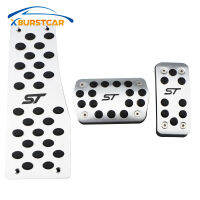 Xburstcar Auto Car Pedal สำหรับ Ford Focus 3 MK3 2012-2018สแตนเลส Dead Pedal Pad แก๊สเบรคเหยียบอุปกรณ์เสริม