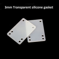 11mm 6mm 3mm Skateboard Longboard Riser Pads Transparent Silicone Gasket Skate Truck Shock Pad Skateboard Accessories 2pcsset