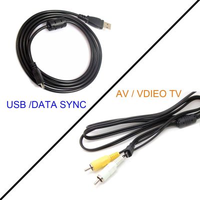 【original】 xbcnga สาย USB และทีวี AV สำหรับ Coolpix S100 P7100 P6000 _ P330 P310 P300 P100 L830 L820 L620 L6 L5 L4 P500 S203 P520