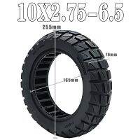 Upgrade 10x2.75-6.5 Tubeless Solid Tire for Electric Scooter to 10x2-70-6.5 Off-road Solid Tire