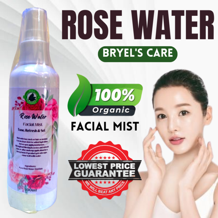 Rose Water Facial Mist PREMIUM Hydrating Lazada PH