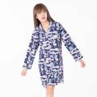 Paul Frank เดรสชุดนอน PFGLPJSM2204 WOMENS LS DRESS SPACE DRIFTER