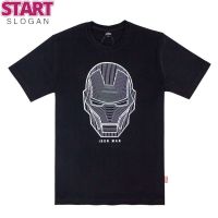 START Marvel Men Avengers Iron men -T Shirt เสื้อยืดไอร่อนแมนผู้ชายเทคนิค UV  สินค้าลิขสิทธ์แท้100% characters studio