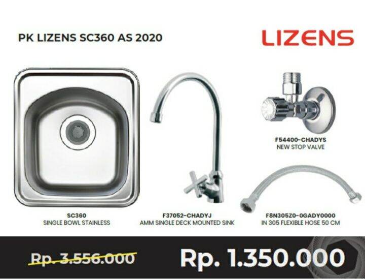 lizens kitchen sink indonesia