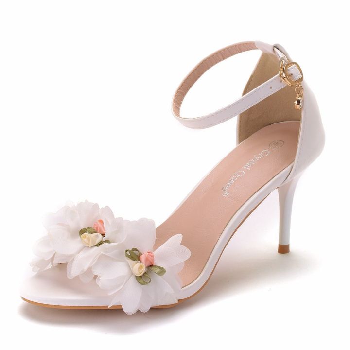 7-cm-temperament-one-word-with-shallow-mouth-wedding-shoe-heel-sandals-white-flowers-fine-summer-sandals-with-small-yards