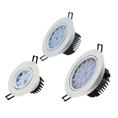 โคมดาวไลท์ LED HI-EFF Series แบบฝัง 6W - 18W แสงขาว-แสงนวล