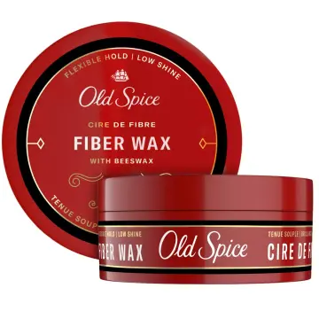 Old Spice, Hair Styling Fiber Wax for Men Flexible HoldLow Shine 2.22 Each  Twin Pack NEW Formula, 4.44 Fl Oz - Imported Products from USA - iBhejo