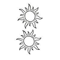 Sun Totem Waterproof Tattoo Sticker Sleeve Tatoo Men Tatuajes Temporales A Prueba De Agua Body Tattoos Feminino Tatuagem Stickers