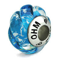 บีดแก้ว มูราโน่ All Speaking OHM Murano Glass Bead Charm