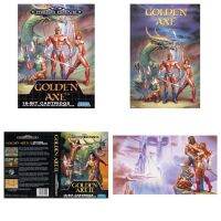 Golden Axe Poses Sega วิดีโอเกมคลาสสิกลามิเนตแห้งลบป้ายโปสเตอร์12X8 New