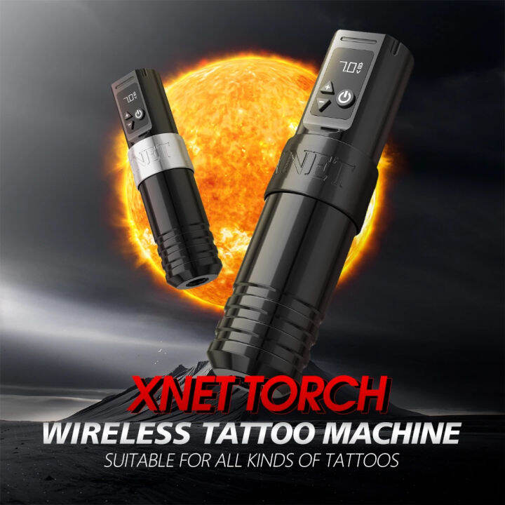 Torch Professional Wireless Tattoo Machine Rotary Battery Pen